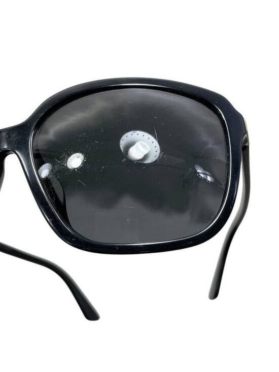 Prada Sunglasses Black Spr Side Logo Acetate Eyewear
